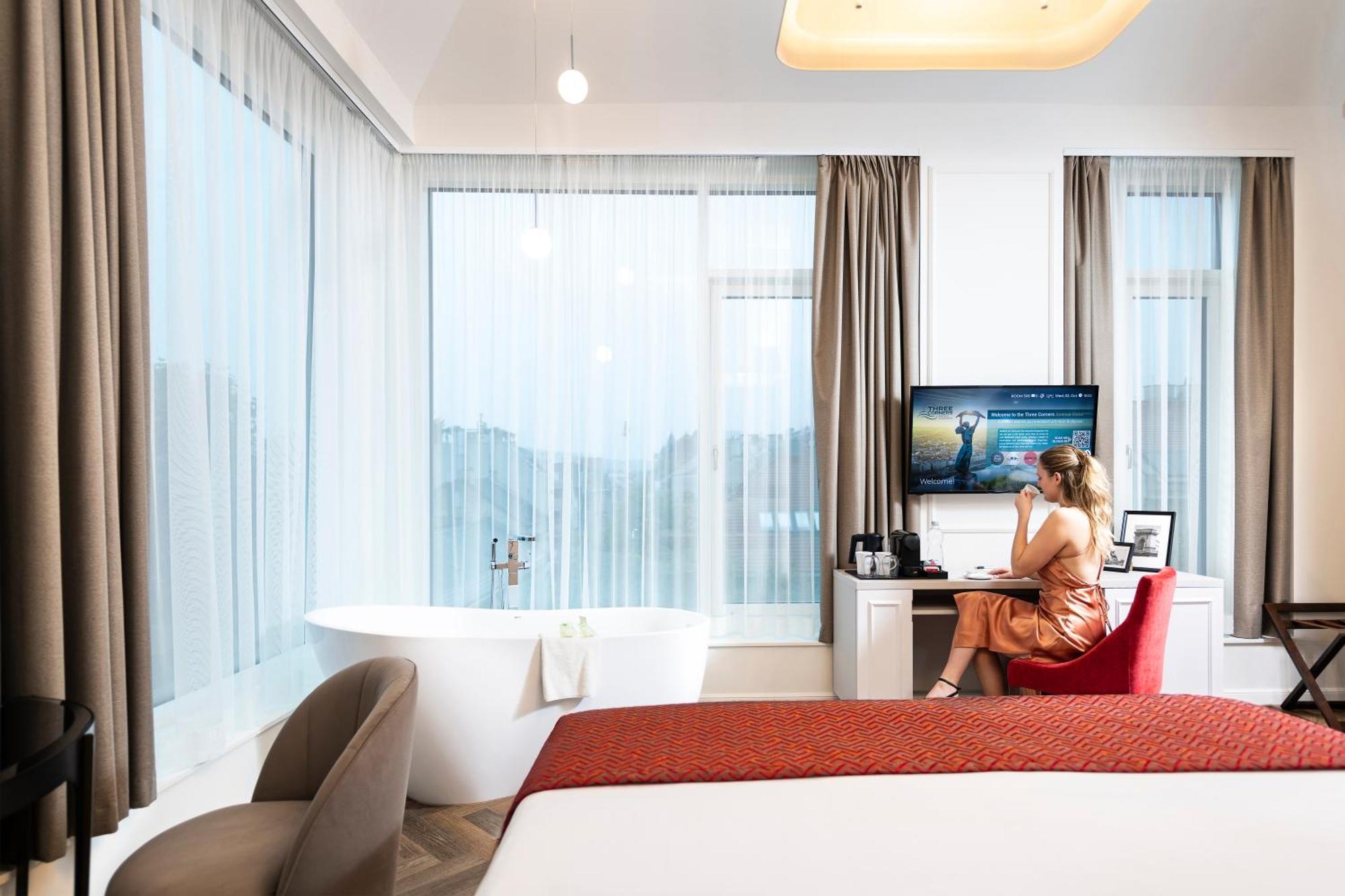 Three Corners Avenue Hotel ブダペスト エクステリア 写真